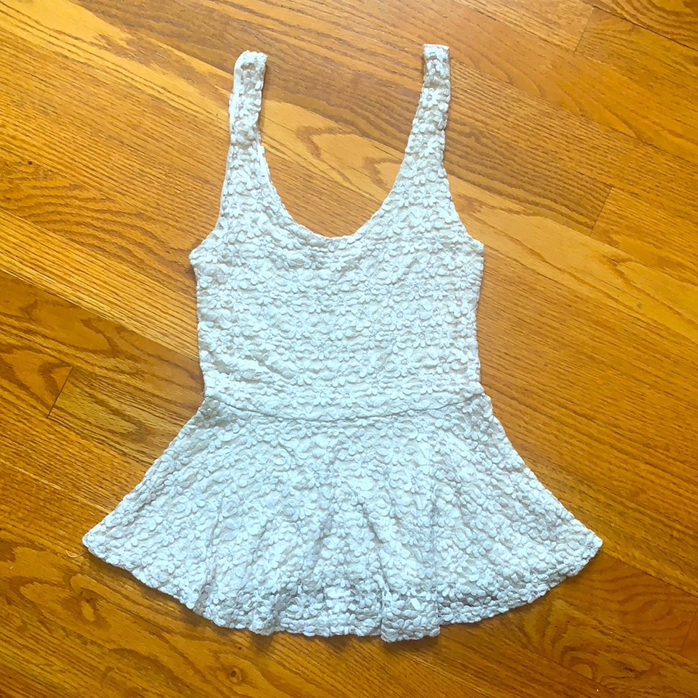 Dressy tank pins and needles